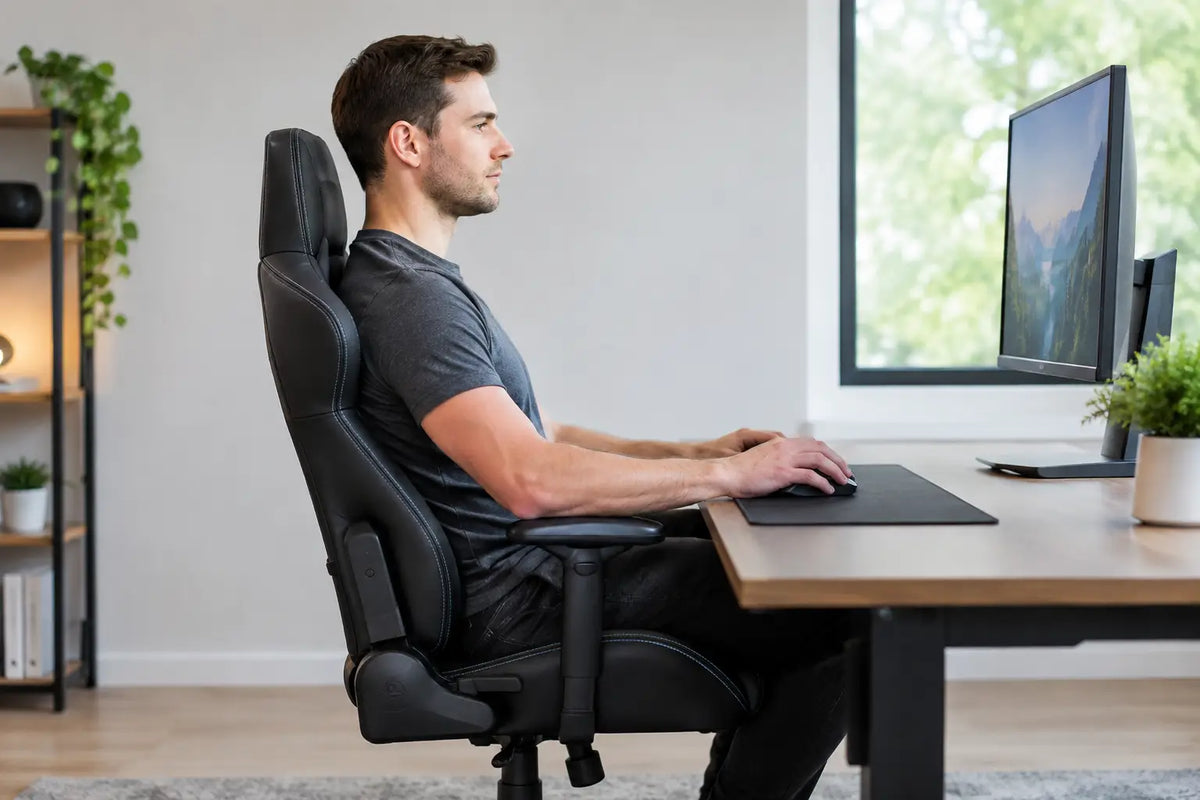 How to Improve Gaming Chair Posture at Your Desk