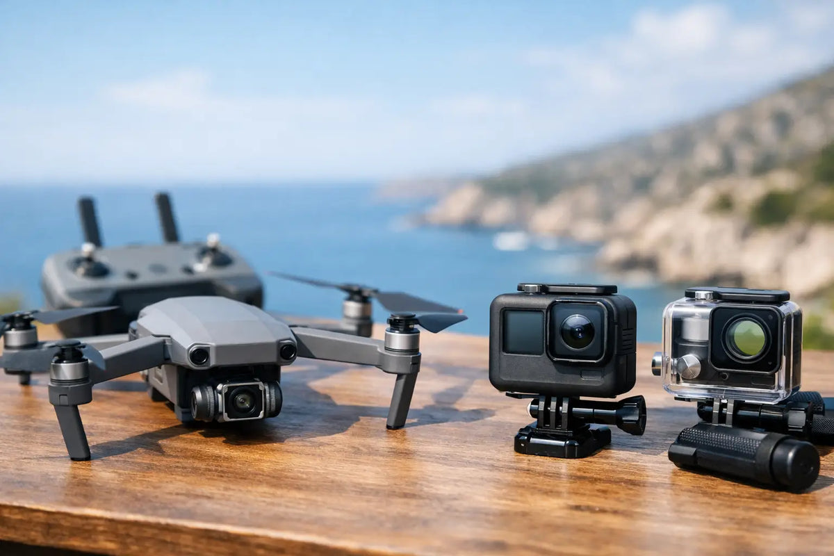 Drone Camera vs Action Camera: Which Fits You?