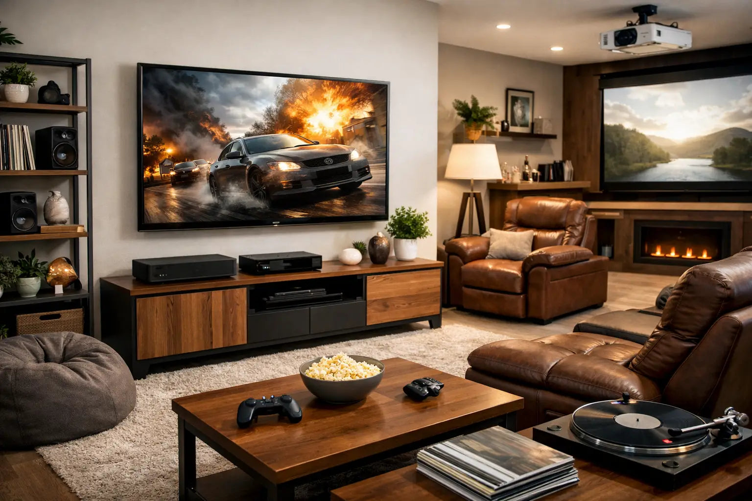 11 Home Entertainment Furniture Ideas