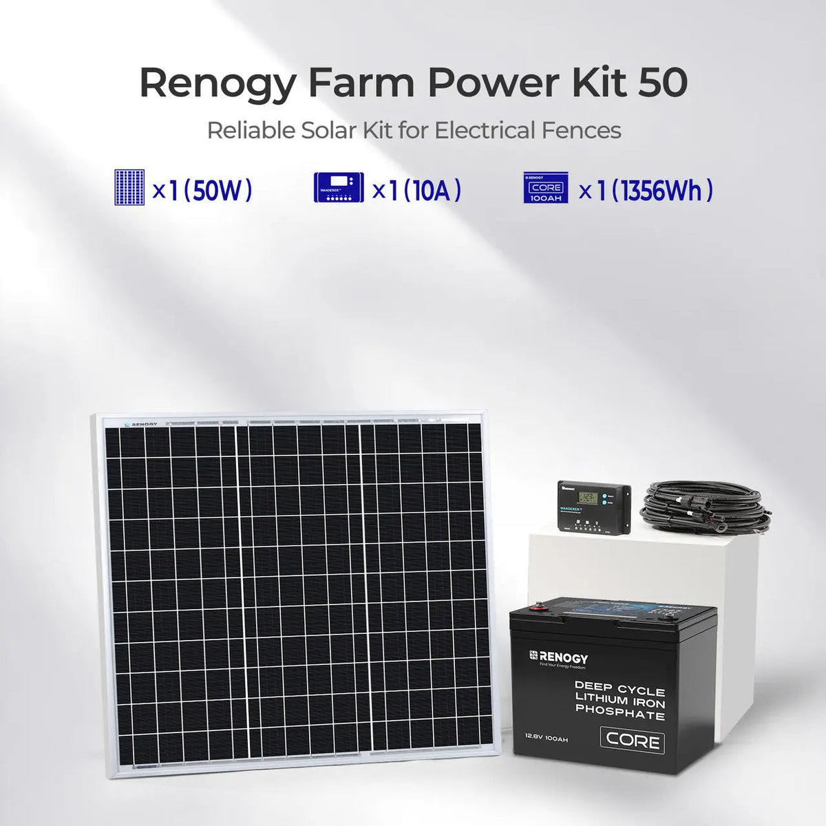 Renogy Farm Solar Power Kit - view 1