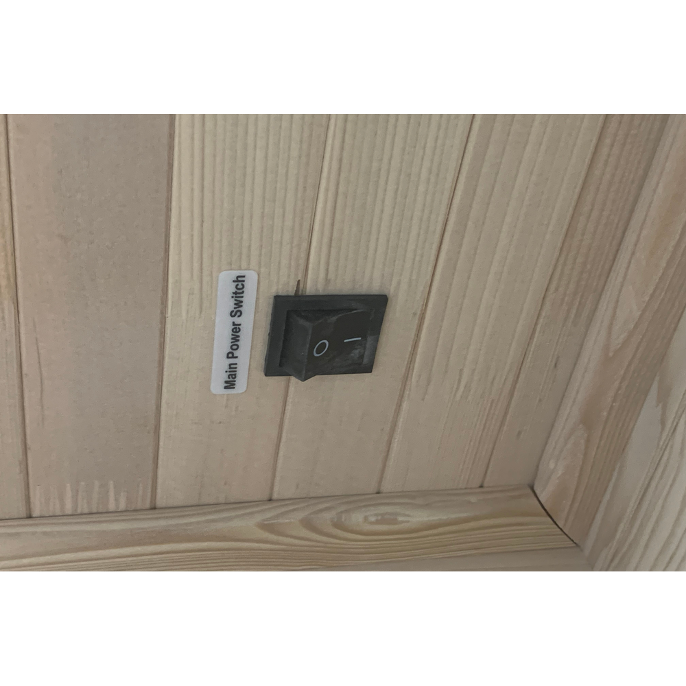 Blisspod Vienna 1-Person Far Infrared Sauna | Low EMF Carbon Heaters, Canadian Hemlock, 4 Colors
