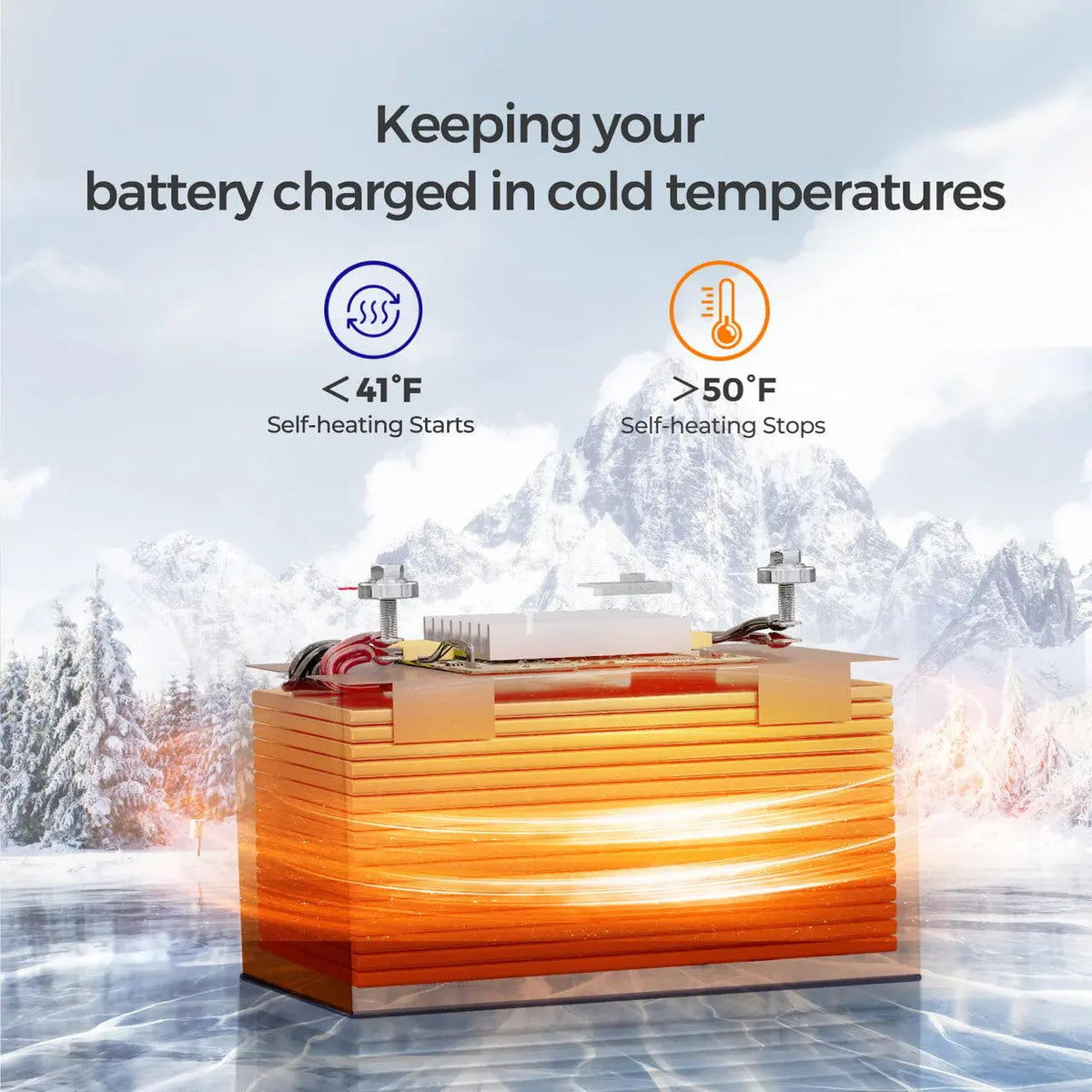 Renogy 400W 12V Complete Solar Kit with 3.6kWh Battery - view 9