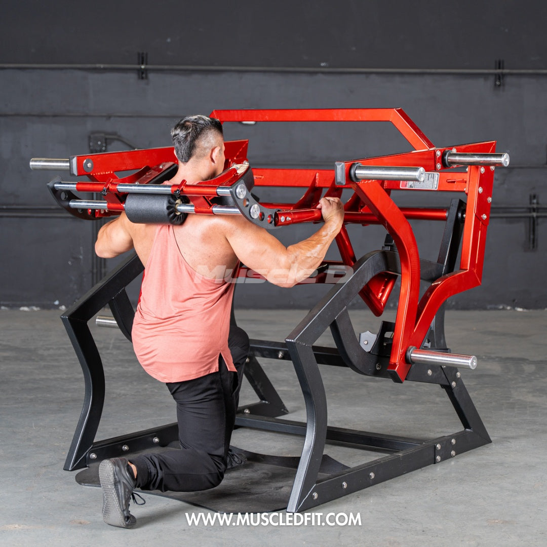 Pro Strength Power Hack Squat | Muscle D Fitness Commercial Gym Machine