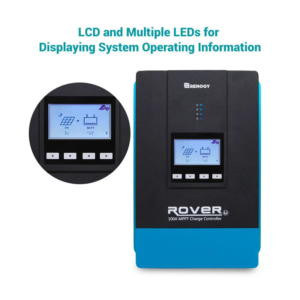 Renogy Rover 100A MPPT Solar Charge Controller - view 3