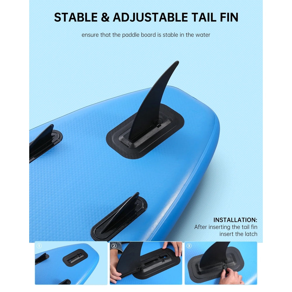 Inflatable Paddle Board Stand up Paddle Board 6 in Thick with Sup Accessories and Carry Bag and Fast Pumping for Adults and Youth