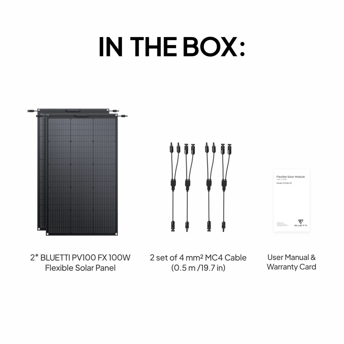 BLUETTI PV100 FX Flexible Solar Panel (2-Pack) - view 10