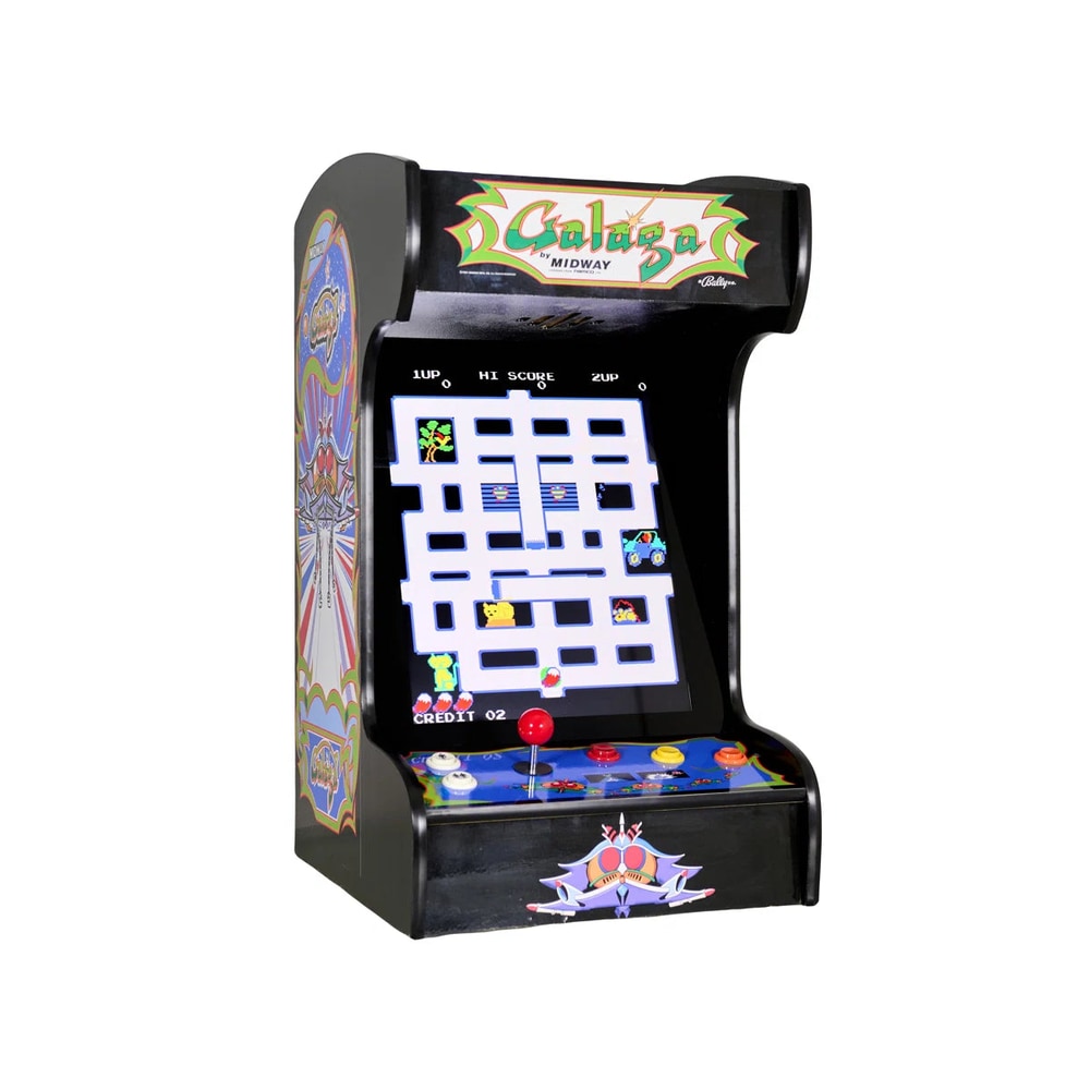 60 Classic Retro Games Tabletop Arcade Machine by (Black)