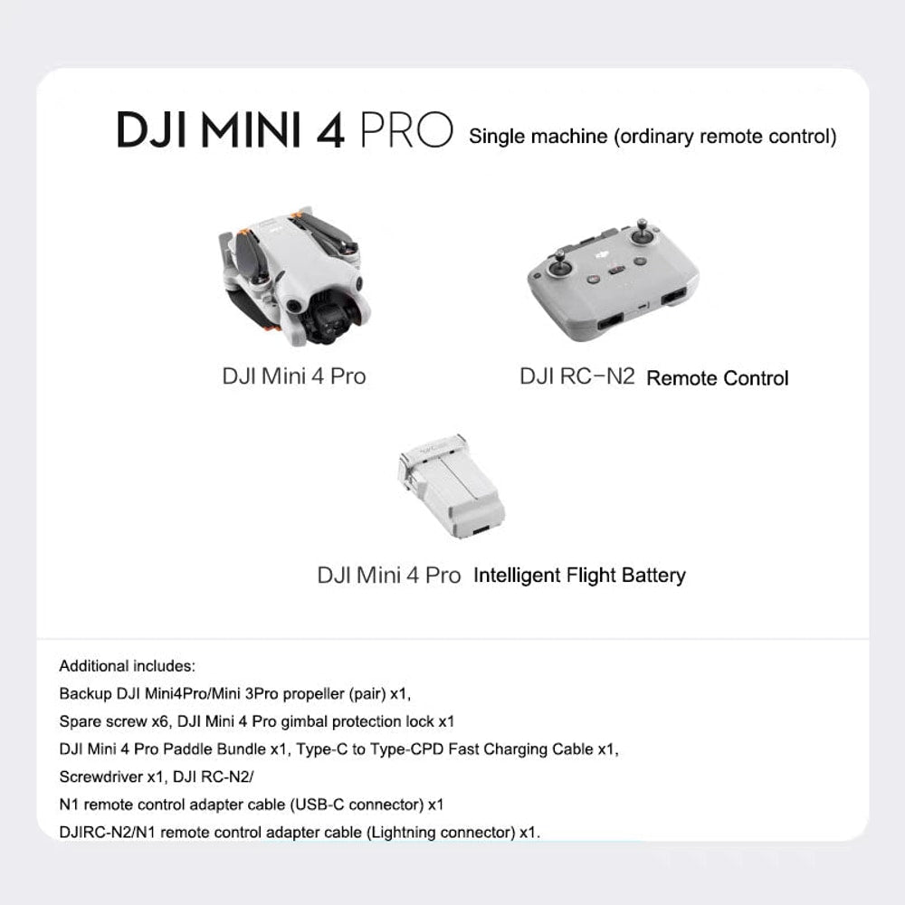 DJI Mini 4 Pro, an all-in-one mini aerial camera from DJI, is an entry-level drone that intelligently follows panoramic shooting