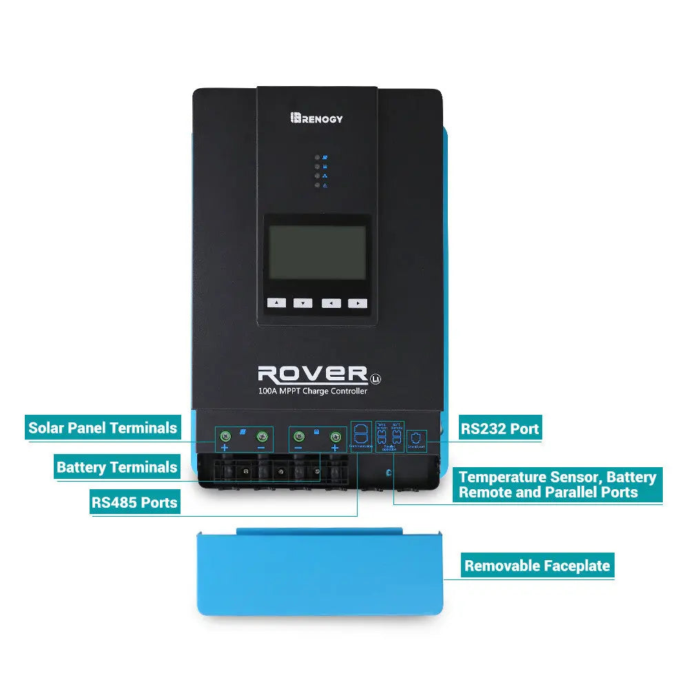 Renogy Rover 100A MPPT Solar Charge Controller - view 4