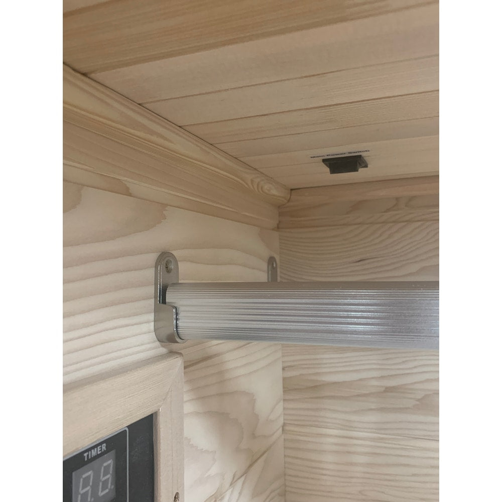 Blisspod Vienna 1-Person Far Infrared Sauna | Low EMF Carbon Heaters, Canadian Hemlock, 4 Colors