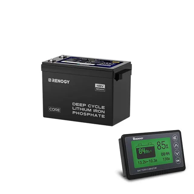 Renogy 48V 50Ah Core Series Smart LiFePO4 Battery - view 14
