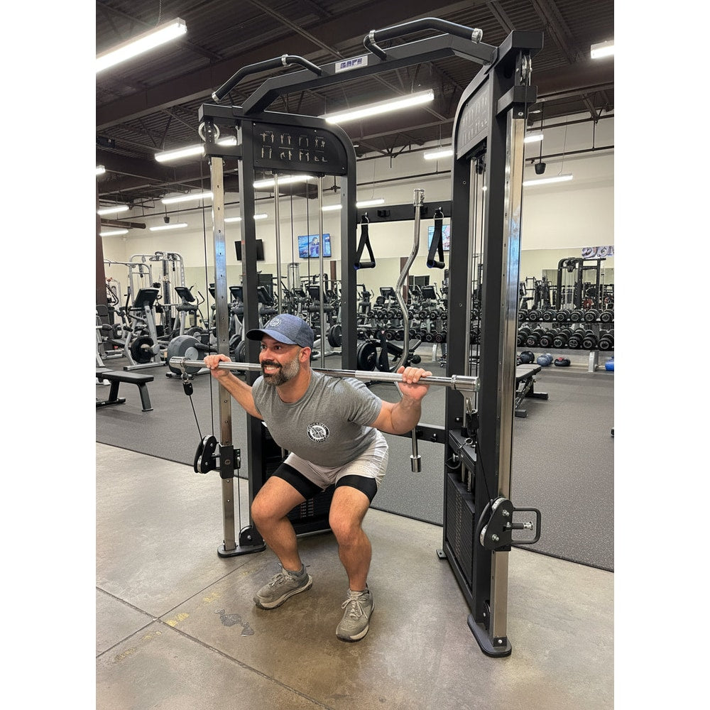 Selectorized All-in-One Functional Trainer Home Gym w/ 2x250lb weight stacks (New)