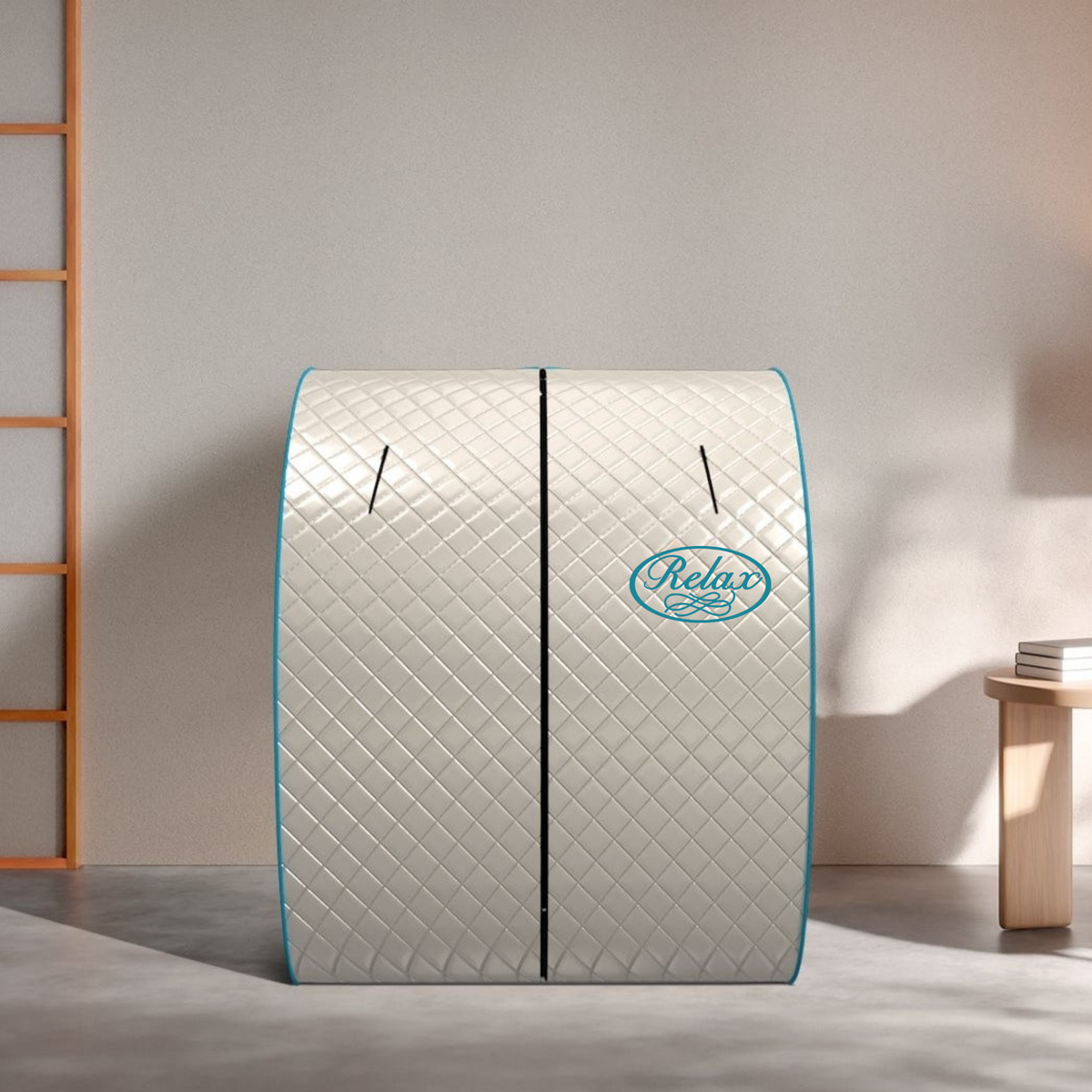 Relax Silver Elite Portable Far Infrared Sauna | Dual FIR System, Durable Tent, Personal & Family Use