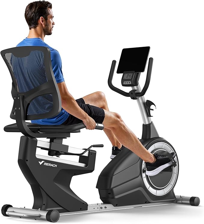MERACH Recumbent Exercise Bikes for home
