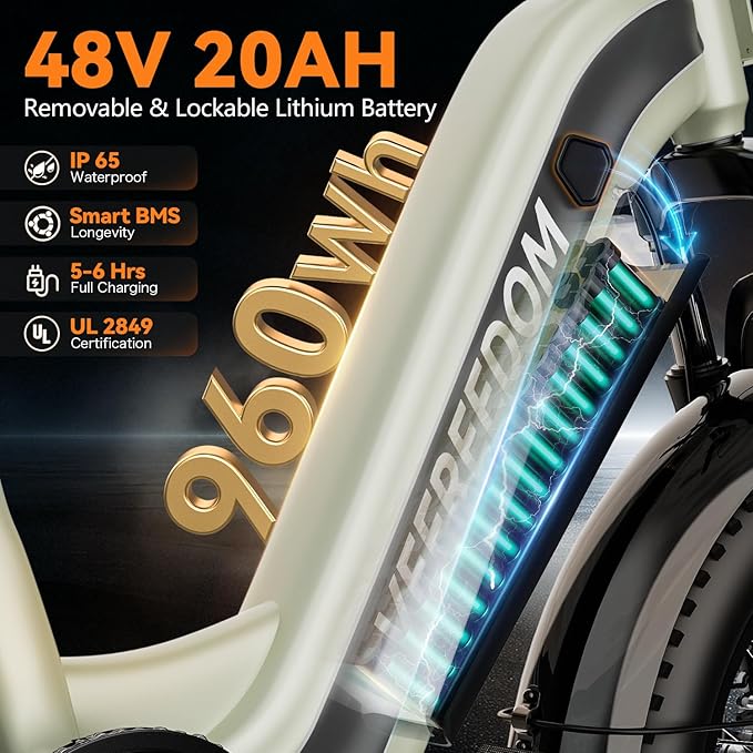1500W Peak Motor Electric Bike for Adults