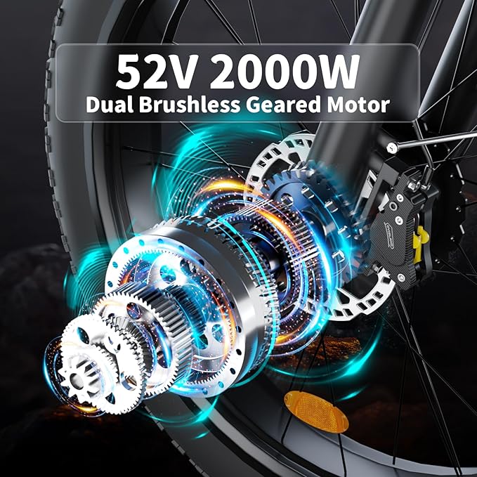 2000W(Peak 3000W) Electric Bike for Adults
