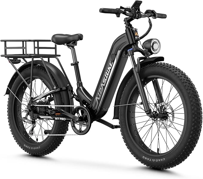 M1 Pro Electric Bike, 1800W Peak Motor Electric Bike for Adults