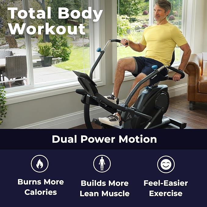 Teeter FreeStep Recumbent Cross Trainer Stepper