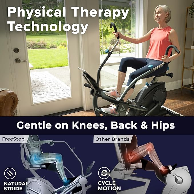 Teeter FreeStep Recumbent Cross Trainer Stepper