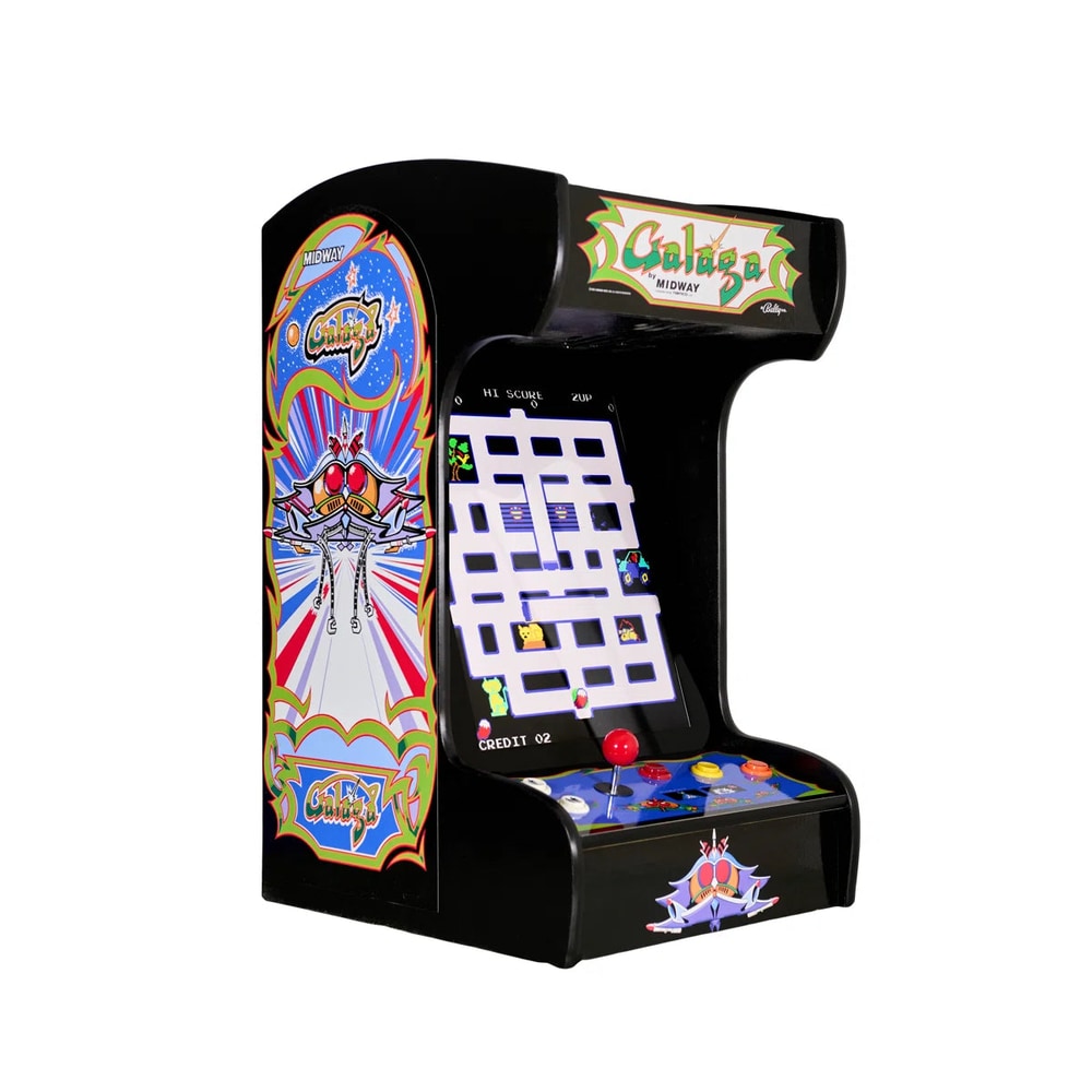 60 Classic Retro Games Tabletop Arcade Machine by (Black)