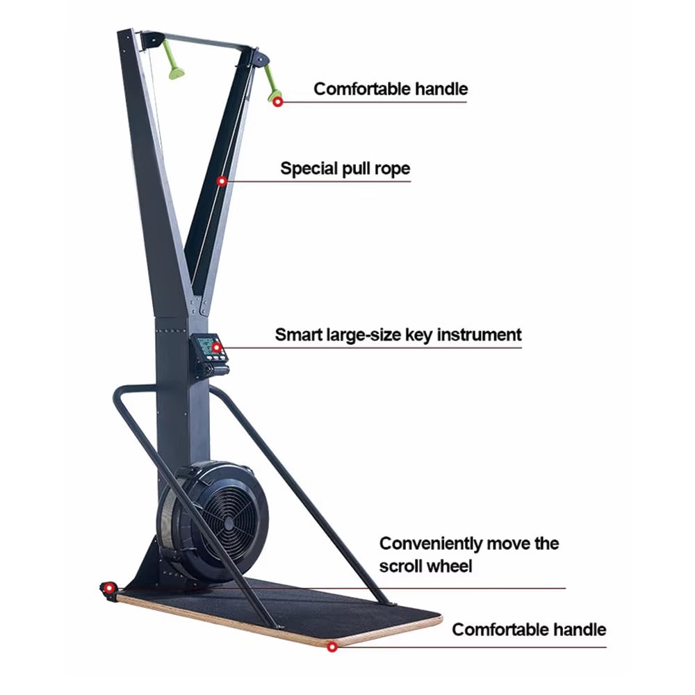 Wholesale Fitness Sports Equipment Gym Ski Simulator Erg Skiing Commercial Gym Equipment Ski Machine