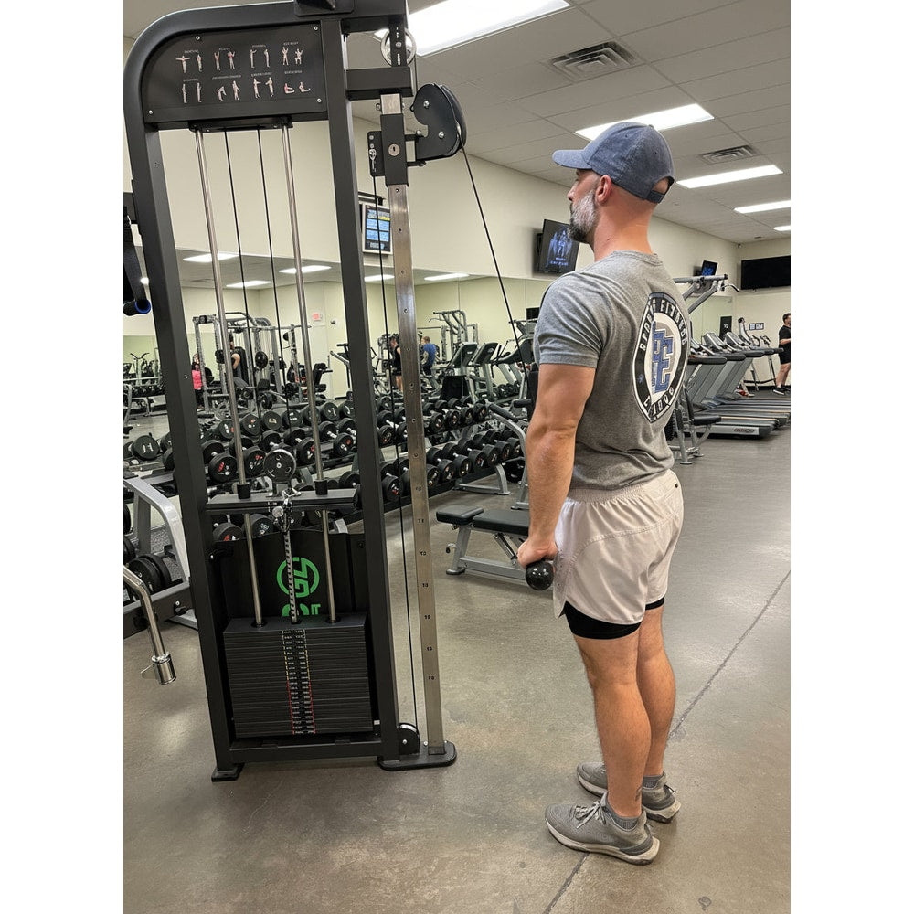 Selectorized All-in-One Functional Trainer Home Gym w/ 2x250lb weight stacks (New)