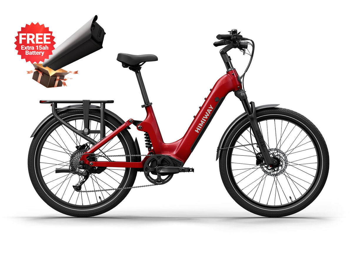 Himiway A7 Full-Suspension Commuter E-Bike - view 1