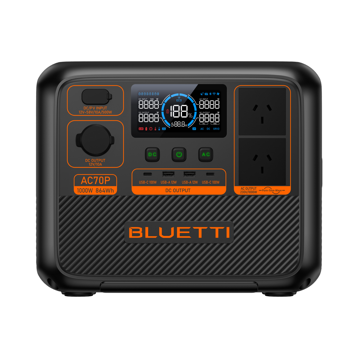 BLUETTI Premium 80 (AC70P) Portable Power Station - view 1
