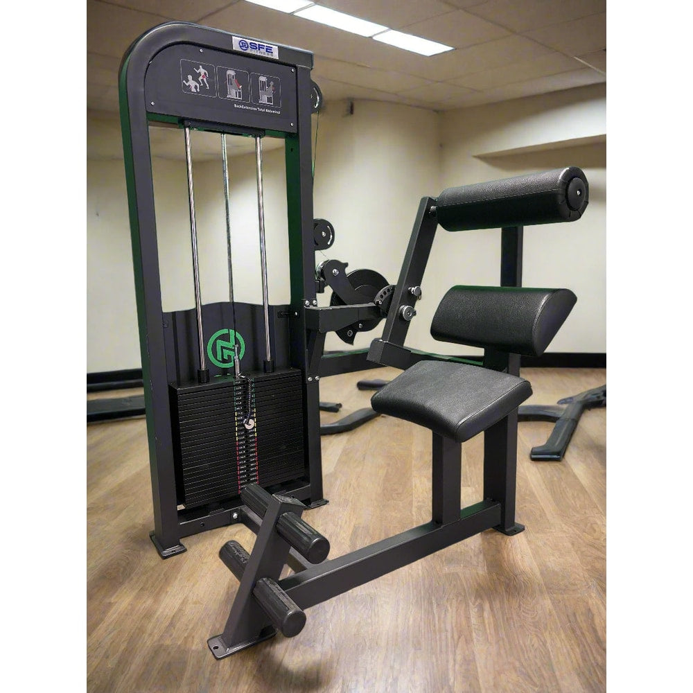 Selectorized Back & Ab Combo Machine w/ 250LB weight stack (New)