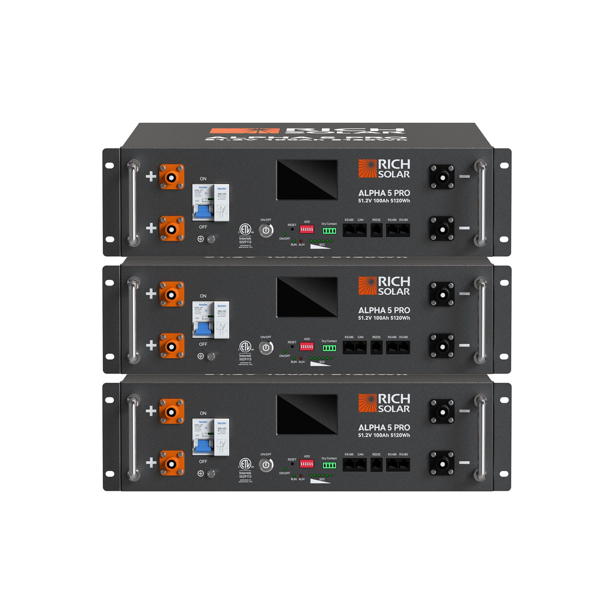 RICH SOLAR ALPHA 5 PRO 51.2V 100Ah Server Rack Battery - view 11