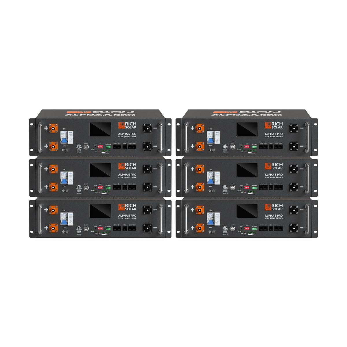 RICH SOLAR ALPHA 5 PRO 51.2V 100Ah Server Rack Battery - view 15