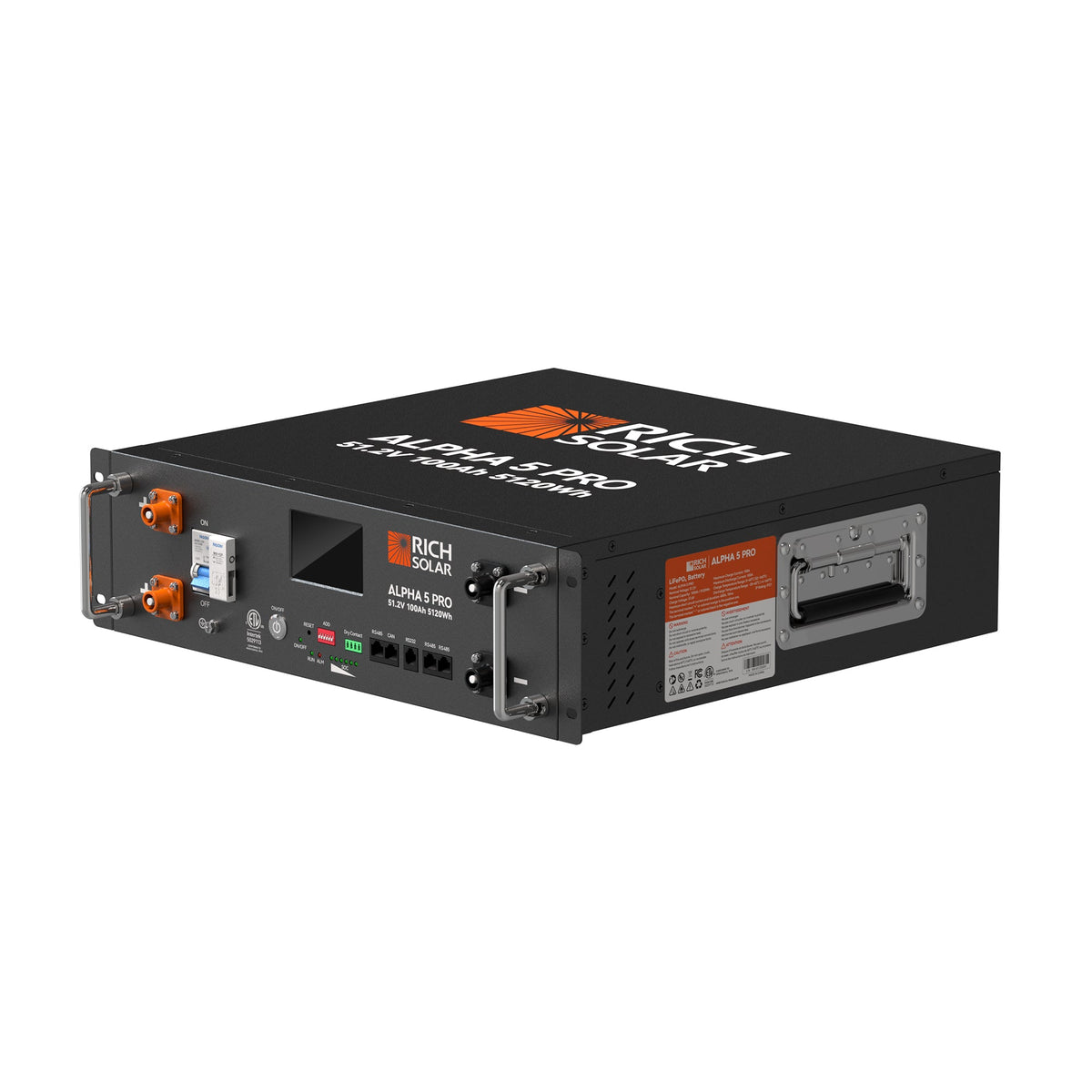 RICH SOLAR ALPHA 5 PRO 51.2V 100Ah Server Rack Battery - view 8