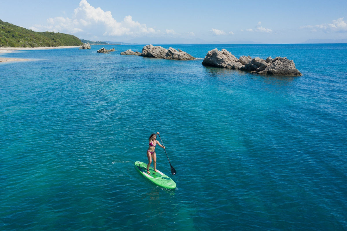 Aqua Marina BREEZE 9'10" Inflatable Paddle Board | All-Around SUP, 220 L, Lightweight 17.4 lb
