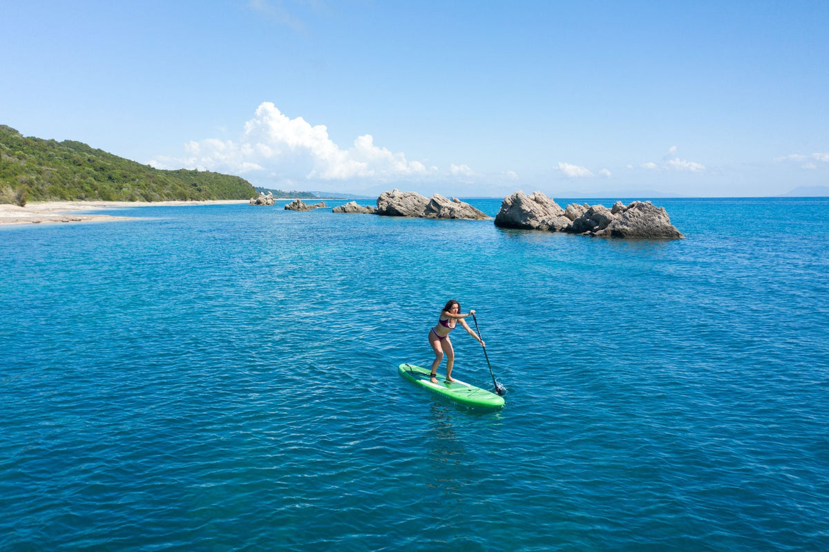Aqua Marina BREEZE 9'10" Inflatable Paddle Board | All-Around SUP, 220 L, Lightweight 17.4 lb