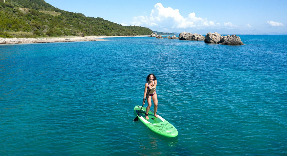 Aqua Marina BREEZE 9'10" Inflatable Paddle Board | All-Around SUP, 220 L, Lightweight 17.4 lb
