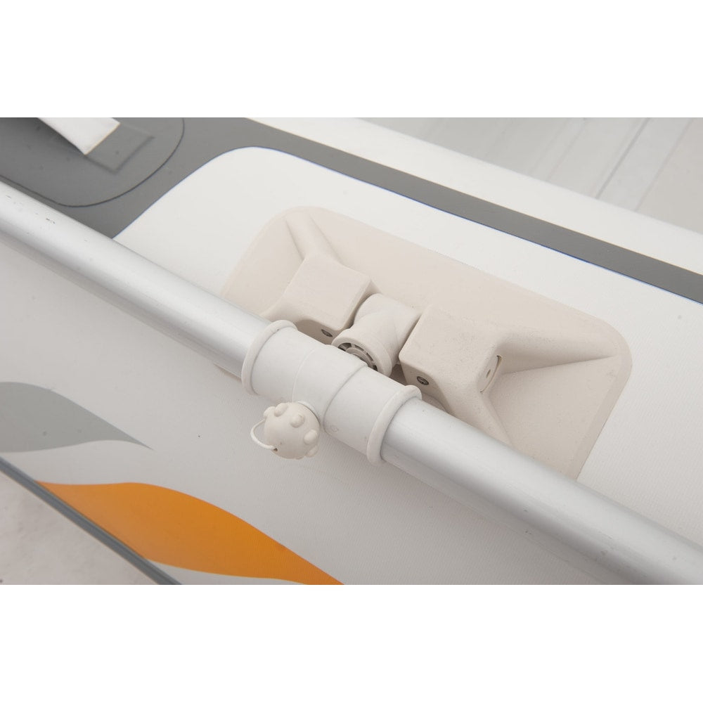 Aqua Marina A-Deluxe 2.77M Inflatable Speed Boat, Aluminum Deck | 3+1 Passengers, 9.9 HP Max