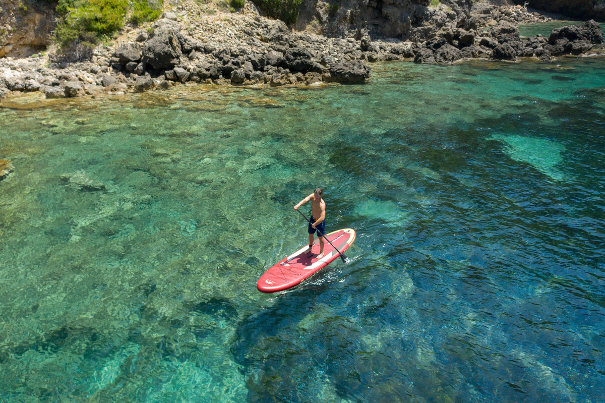 Aqua Marina Atlas 12'0" All-Around Advanced Inflatable Paddle Board | 34" Wide, 396 lb Payload