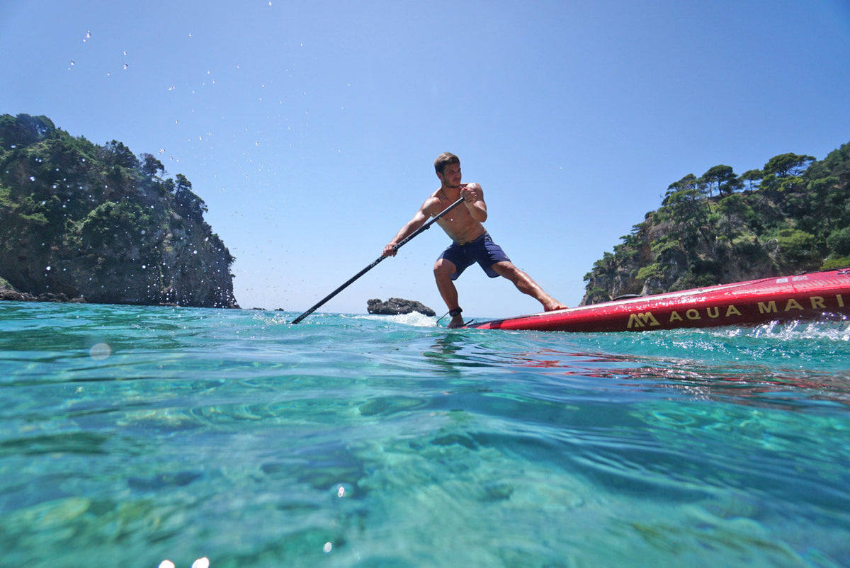 Aqua Marina Atlas 12'0" All-Around Advanced Inflatable Paddle Board | 34" Wide, 396 lb Payload