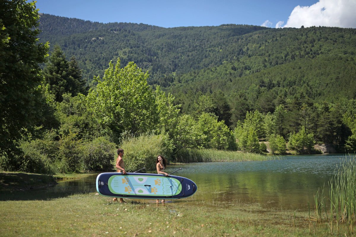 Aqua Marina SUPER TRIP 12'2" Inflatable Paddle Board | Multi-Person SUP, 462 lb Payload, 400 L
