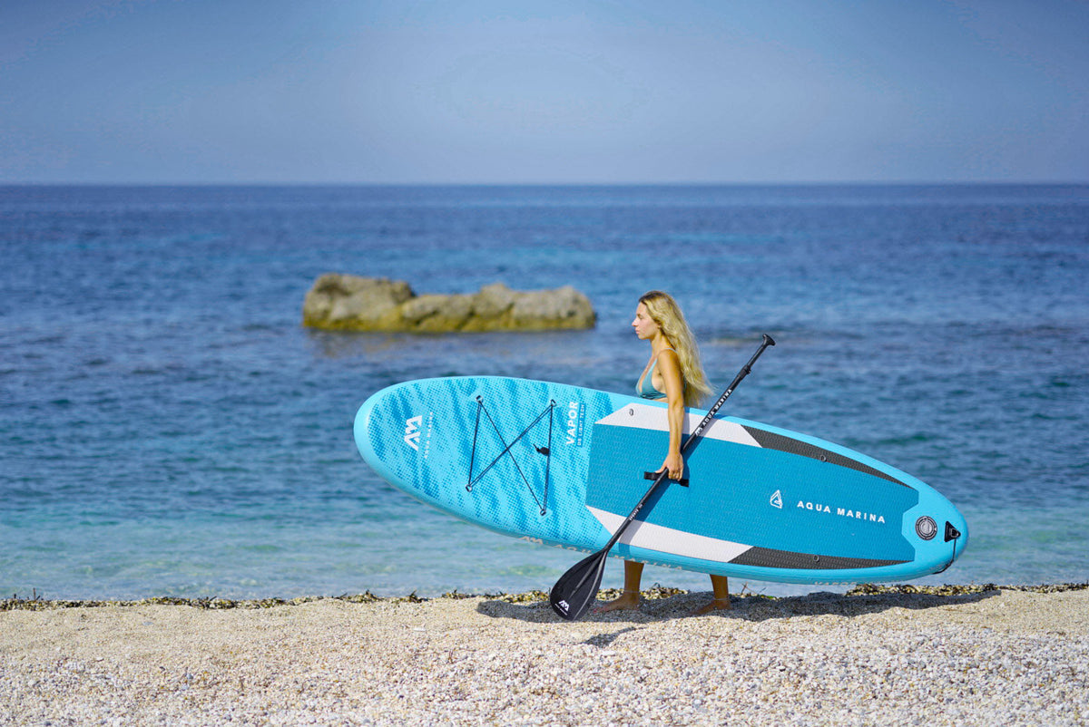 Aqua Marina VAPOR 10'4" Inflatable Paddle Board | All-Around SUP, 308 lb Payload, 18.7 lb
