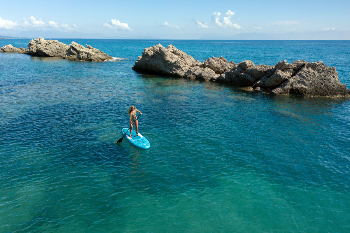 Aqua Marina VAPOR 10'4" Inflatable Paddle Board | All-Around SUP, 308 lb Payload, 18.7 lb