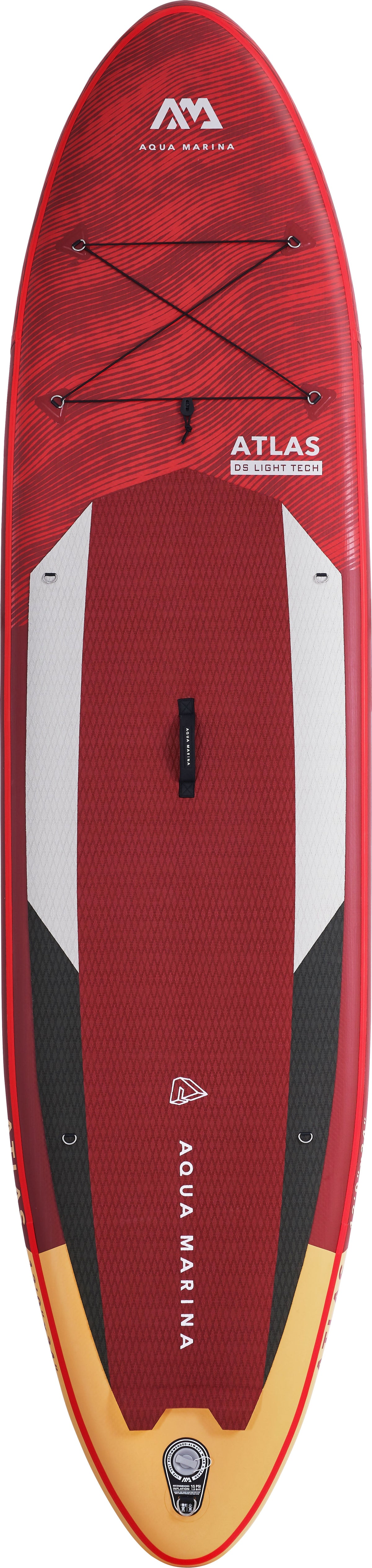 Aqua Marina Atlas 12'0" All-Around Advanced Inflatable Paddle Board | 34" Wide, 396 lb Payload