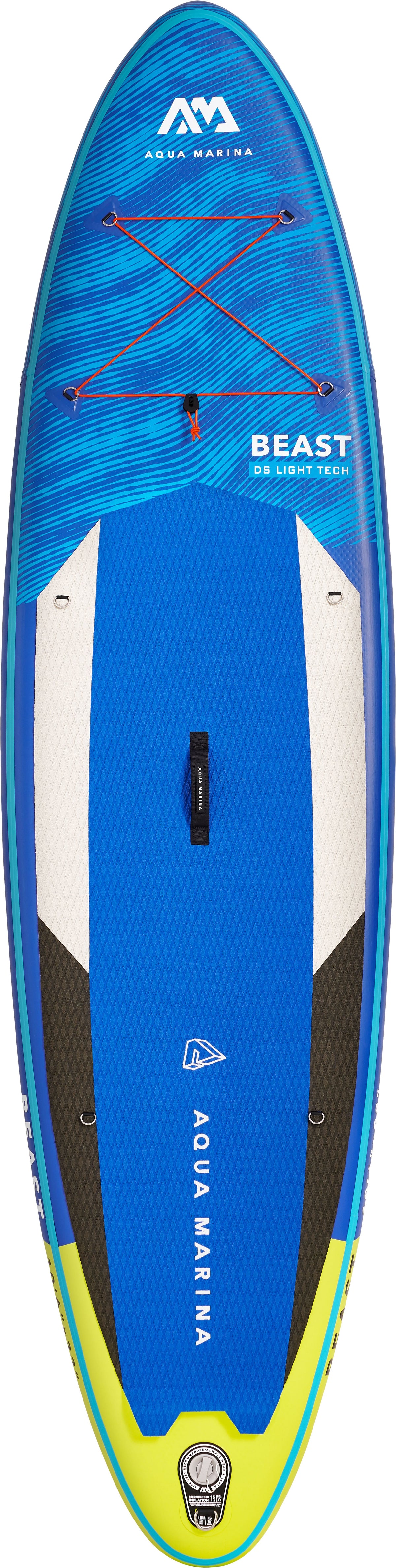 Aqua Marina BEAST 10'6" Inflatable Paddle Board | All-Around Advanced SUP, 308 lb Payload, 300 L