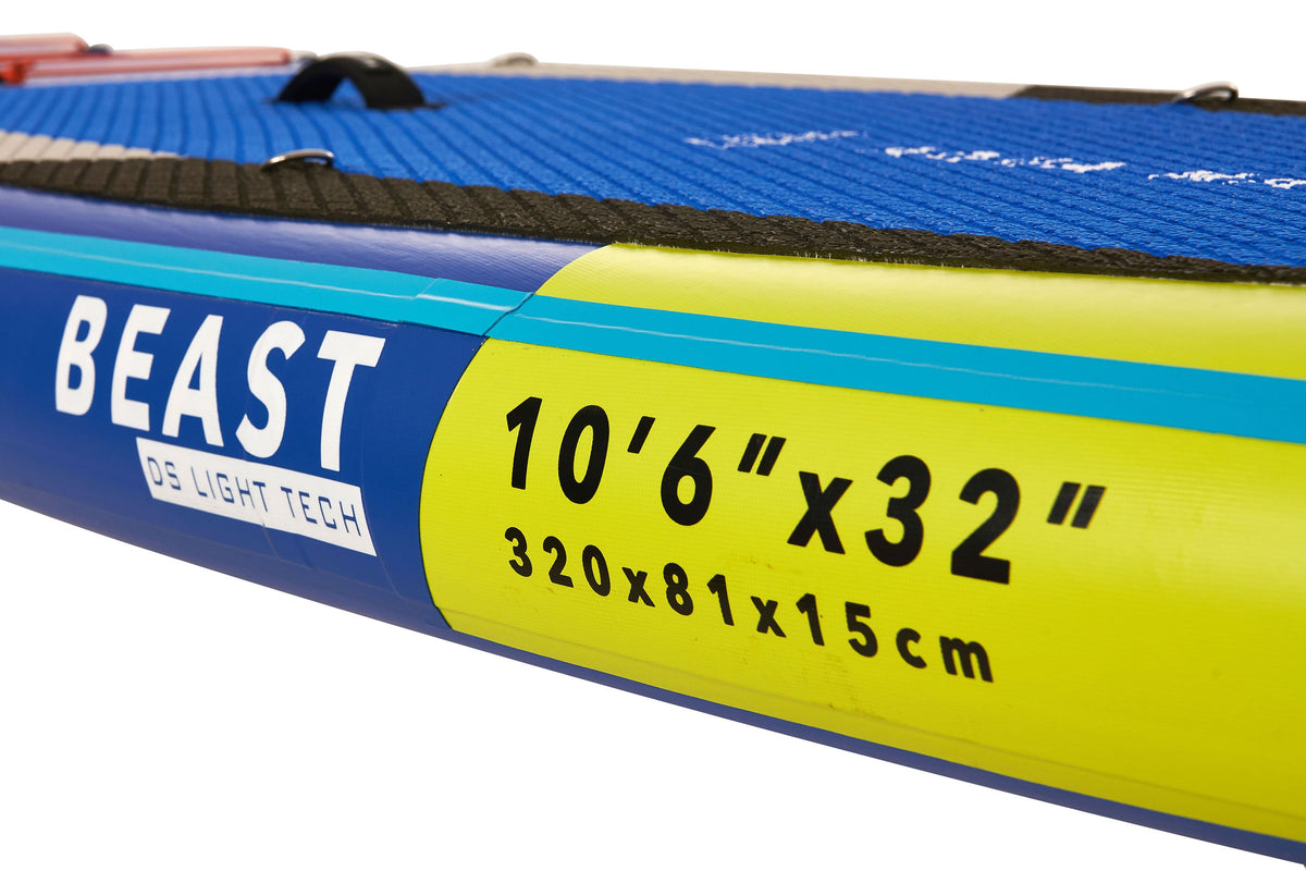 Aqua Marina BEAST 10'6" Inflatable Paddle Board | All-Around Advanced SUP, 308 lb Payload, 300 L