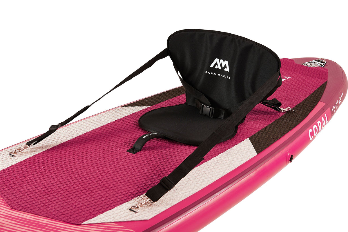 Aqua Marina CORAL 10'2" Inflatable Paddle Board | All-Around Advanced SUP, 19 lb, HF Welded
