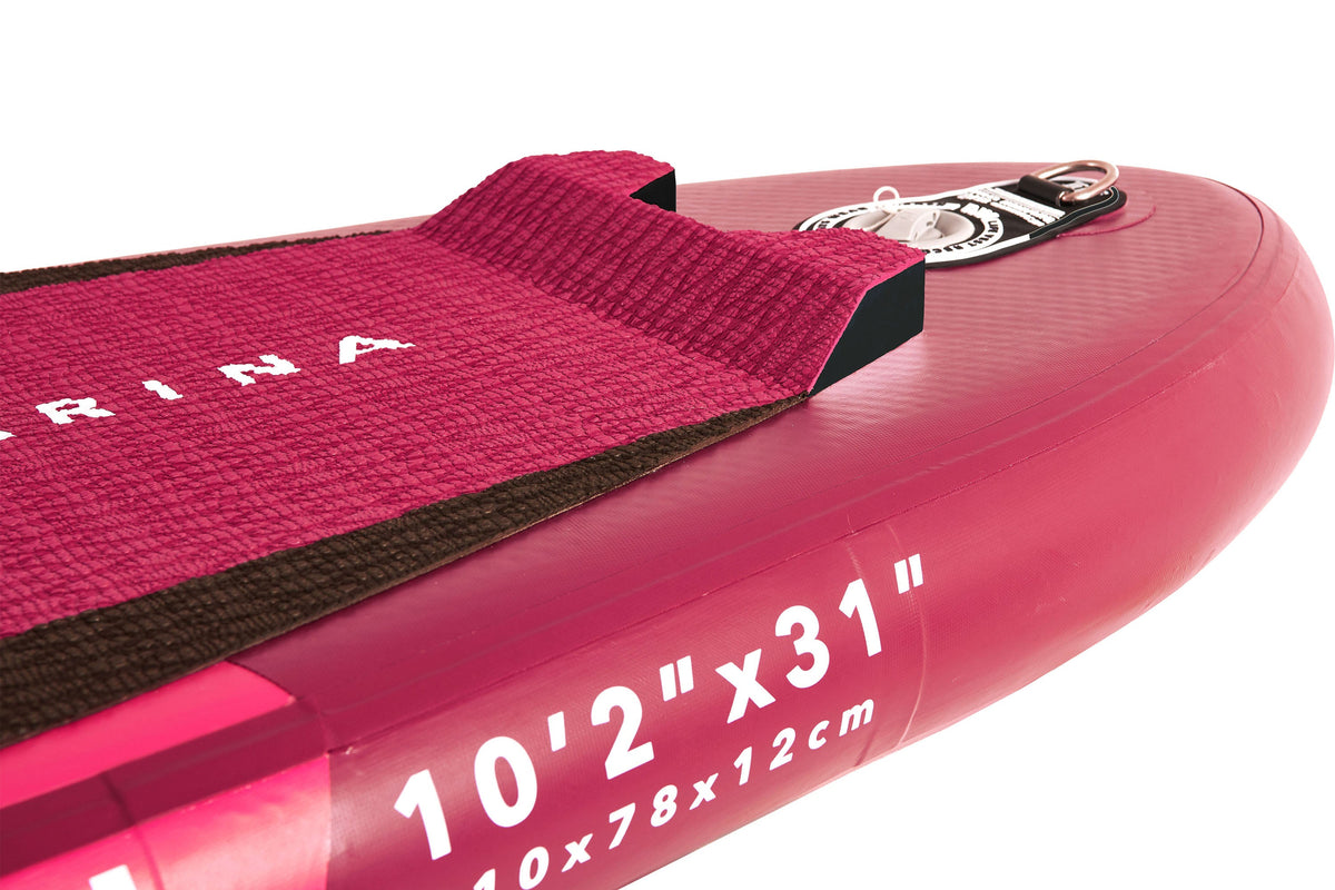 Aqua Marina CORAL 10'2" Inflatable Paddle Board | All-Around Advanced SUP, 19 lb, HF Welded