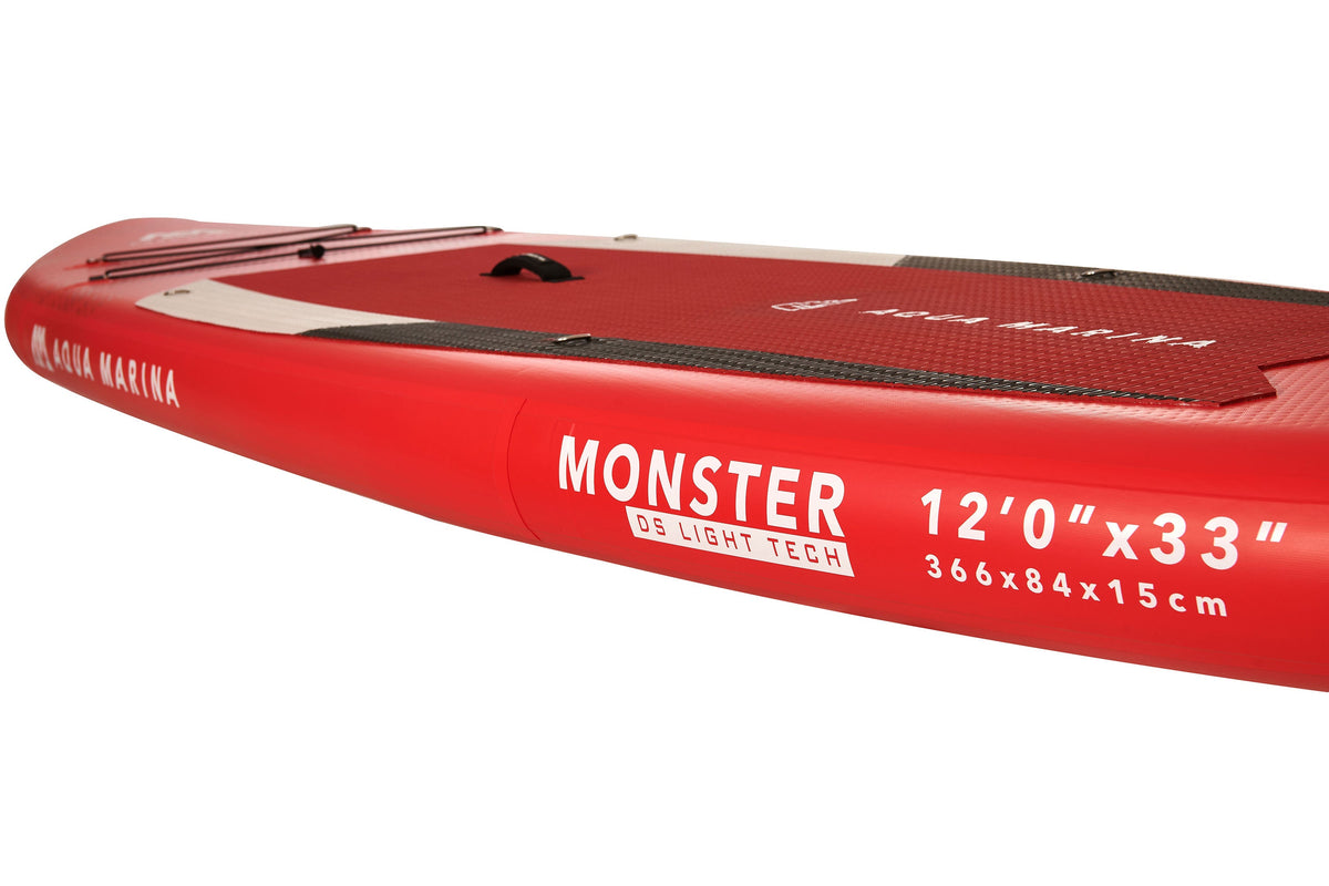 Aqua Marina MONSTER 12'0" Inflatable Paddle Board | All-Around SUP, 380 L Volume, 374 lb Payload