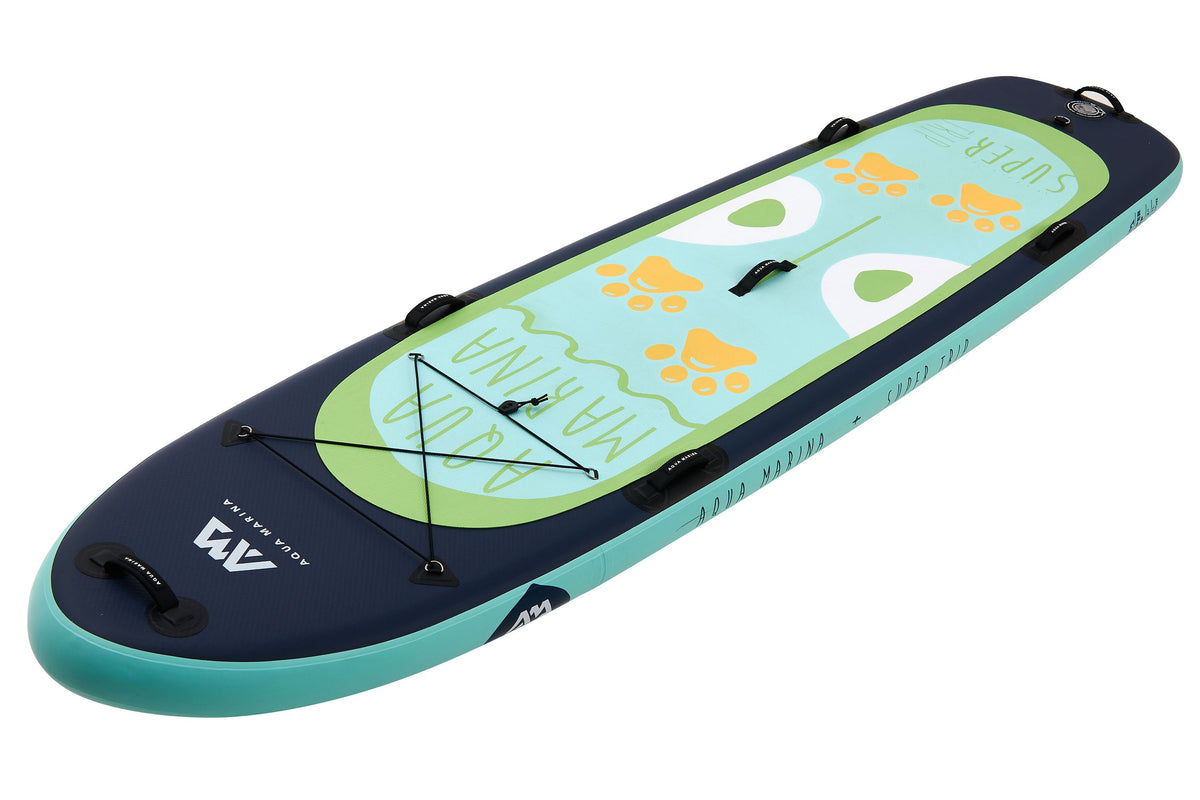 Aqua Marina SUPER TRIP 12'2" Inflatable Paddle Board | Multi-Person SUP, 462 lb Payload, 400 L
