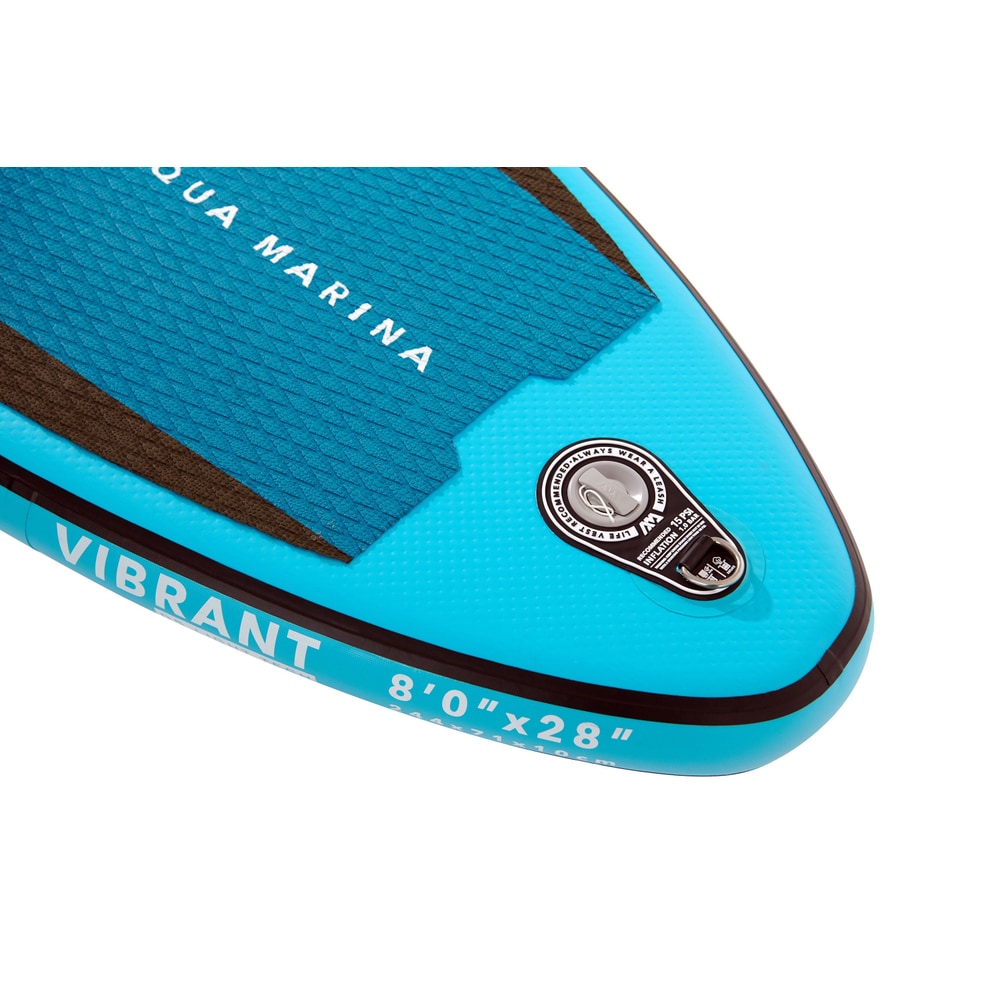Aqua Marina VIBRANT 8'0" Kids Inflatable Paddle Board | Youth SUP, 12.3 lb, 132 lb Payload