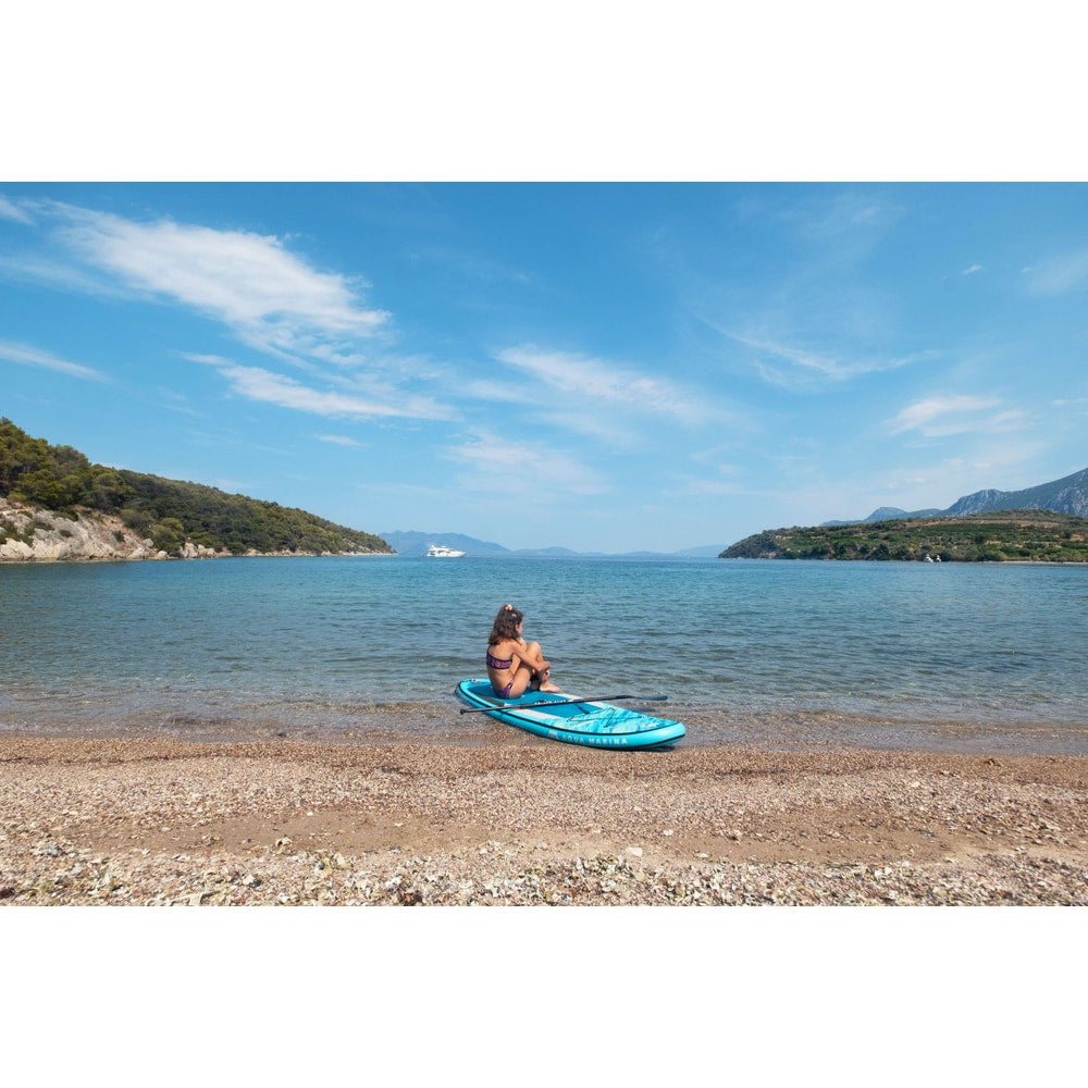 Aqua Marina VIBRANT 8'0" Kids Inflatable Paddle Board | Youth SUP, 12.3 lb, 132 lb Payload